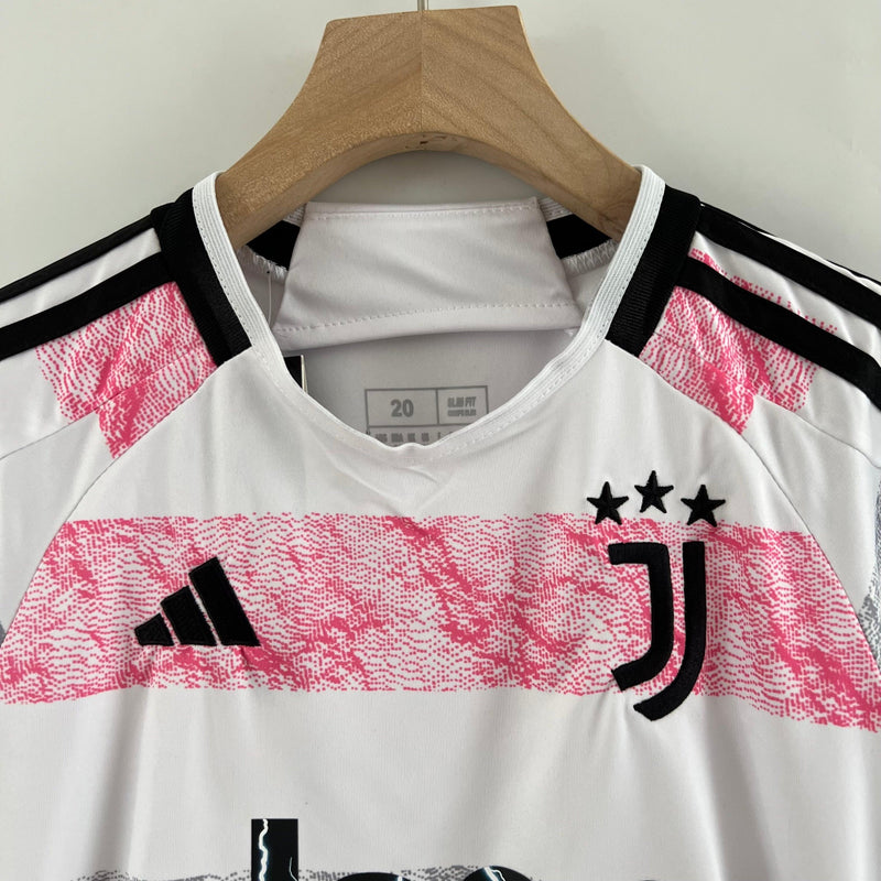 Conjunto Infantil Juventus Away Adidas 23/24