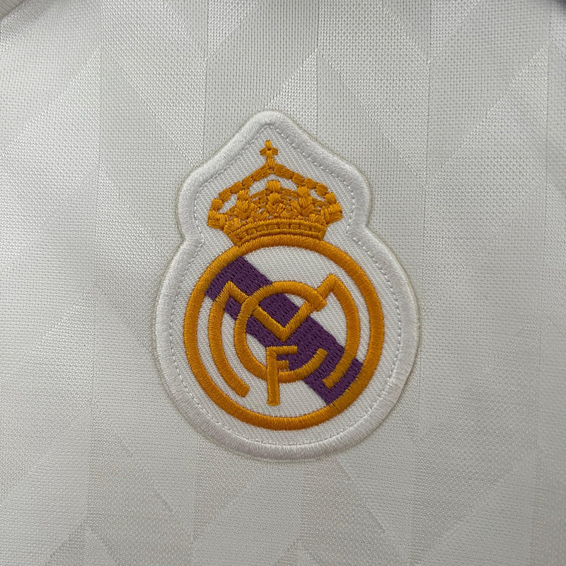 camisa-real-madrid-titular-I-home-1988-gola-polo-hummel-bordado-manga-curta-fundo-grade