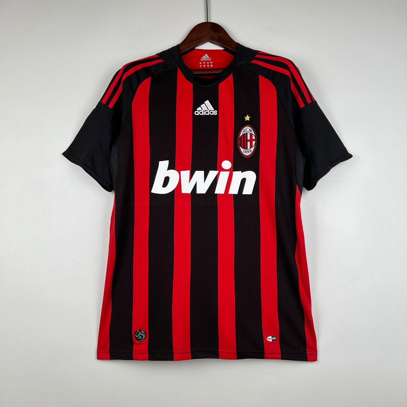 Camisa Retrô Milan I Titular Home - Adidas 2008/09