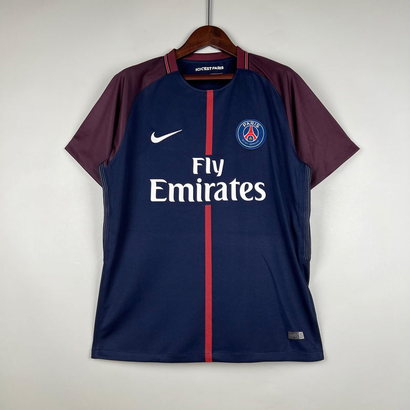 camisa-paris-saint-germain-2017-2018-titular-psg-azul-vermelho-branco-neymar-mbappé