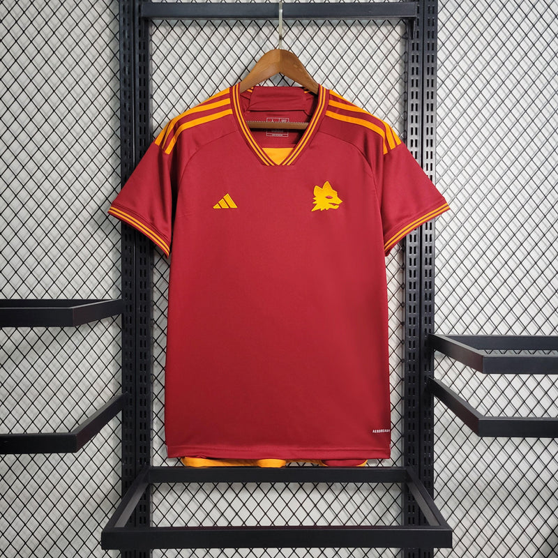 Camisa Roma Adidas Home 2023/24 | Versão Torcedor