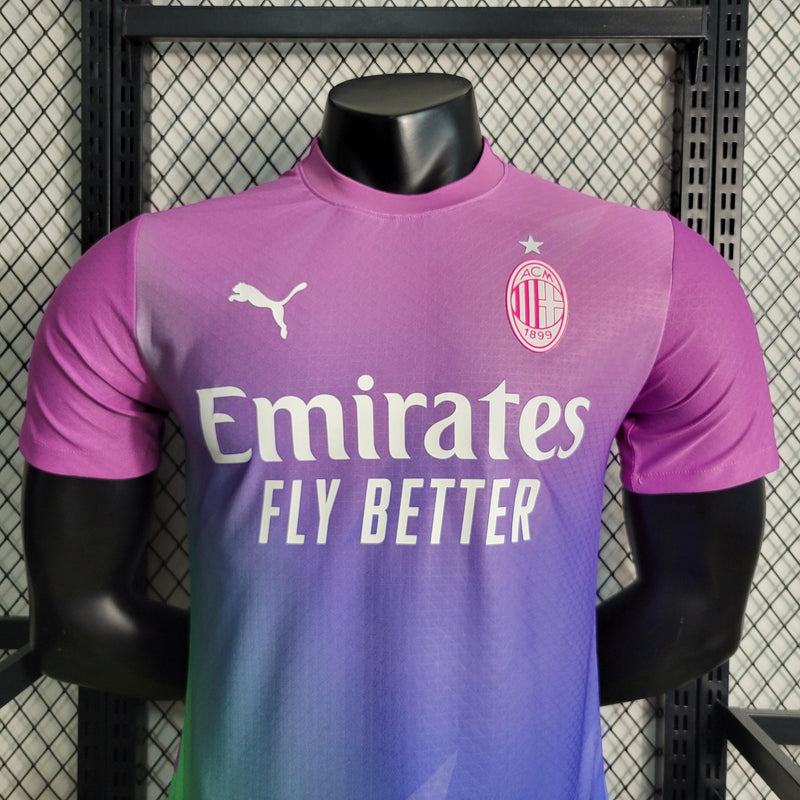 Camiseta AC Milan Puma Away Versão Jogador 2023/24