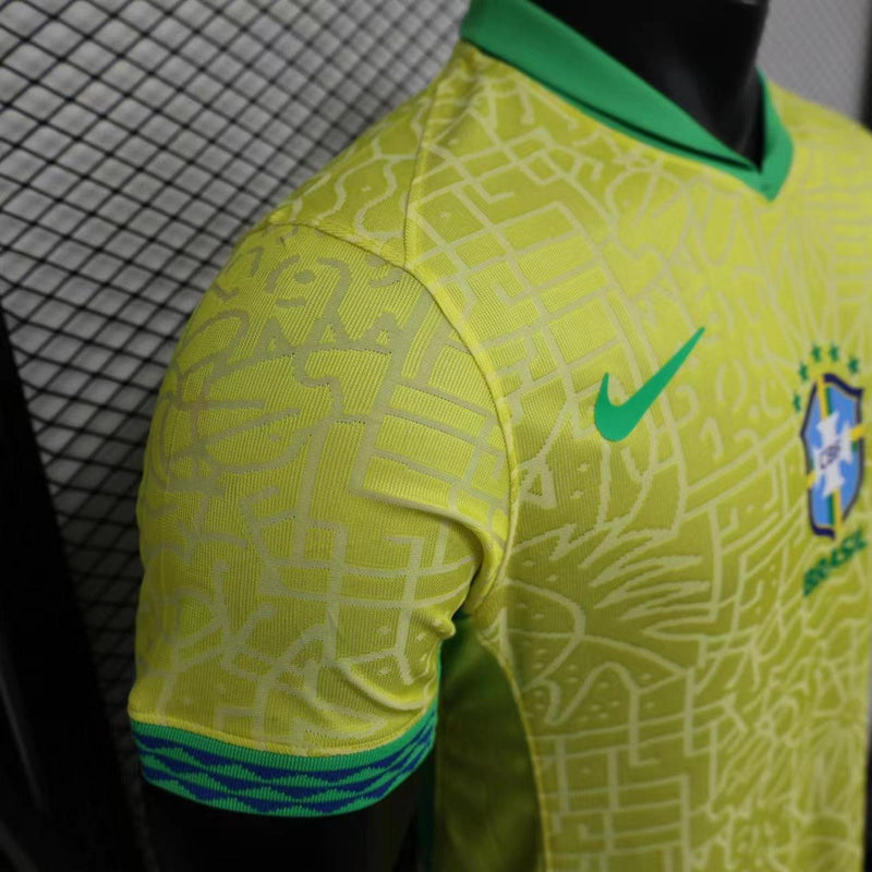 Camisa Brasil Nike Home 2023/24 - Versão Jogador Lançamento