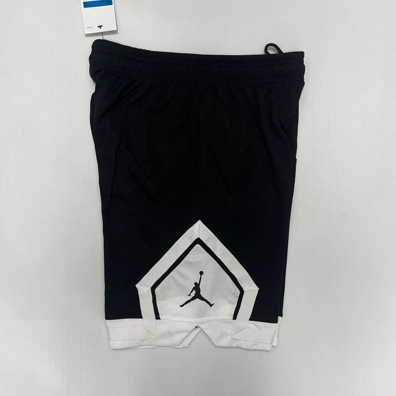 Shorts Esportivo Jordan Preto/Cinza Com Bolso