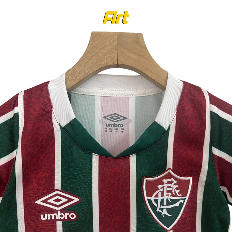 Conjunto Infantil Fluminense I Titular 24/25 - Home Umbro