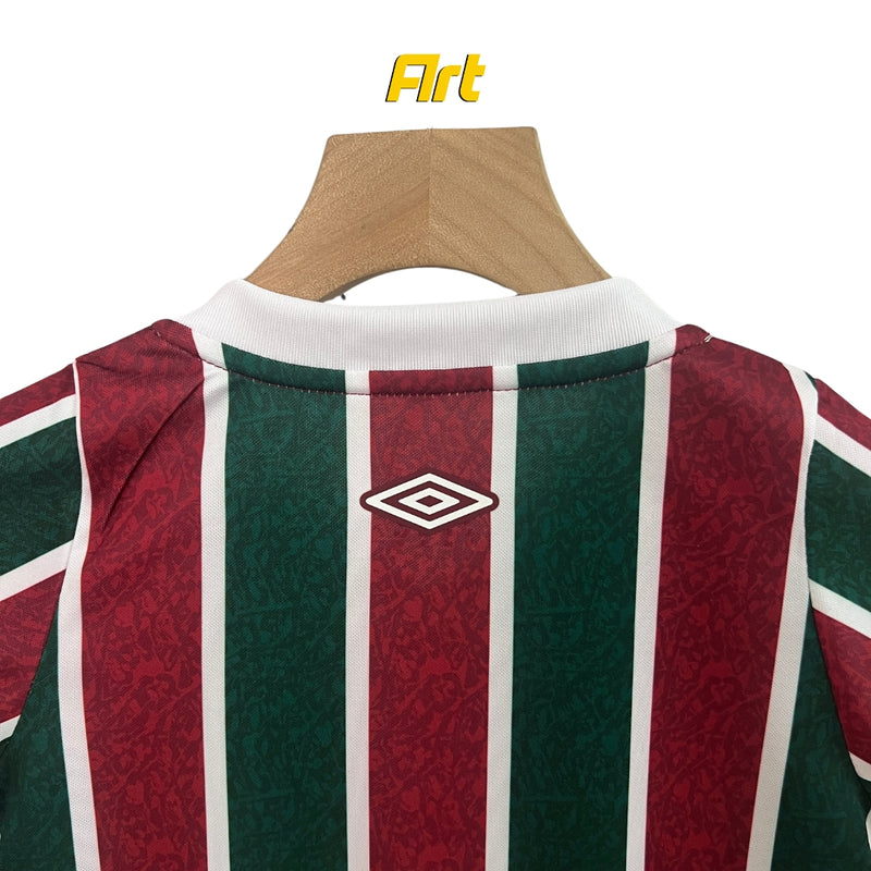 Conjunto Infantil Fluminense I Titular 24/25 - Home Umbro