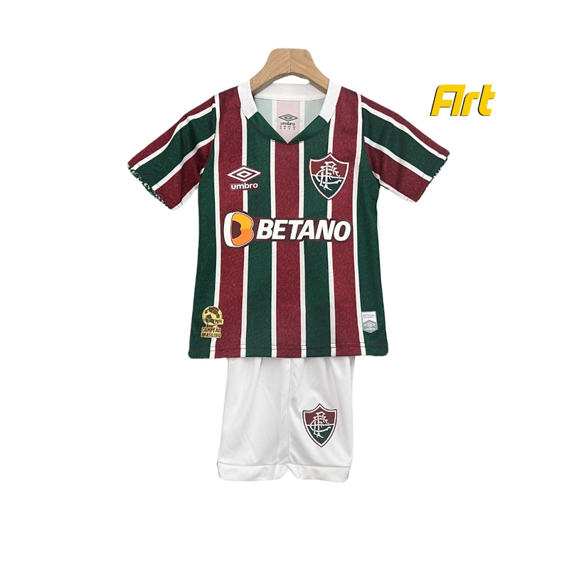 Conjunto Infantil Fluminense I Titular 24/25 - Home Umbro