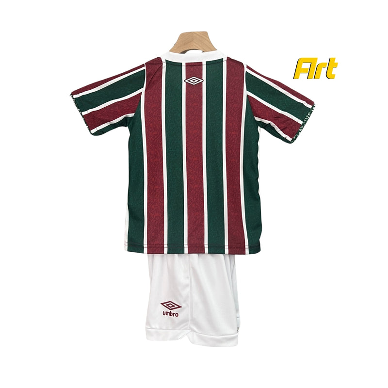 Conjunto Infantil Fluminense I Titular 24/25 - Home Umbro