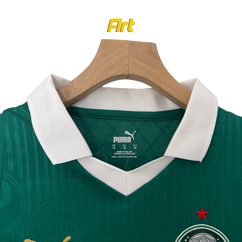 Conjunto Infantil Palmeiras I Titular 24/25 - Home Puma Verde