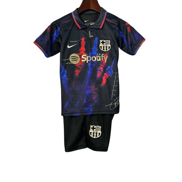Kit Infantil Barcelona Edição Concept Nike Spotify