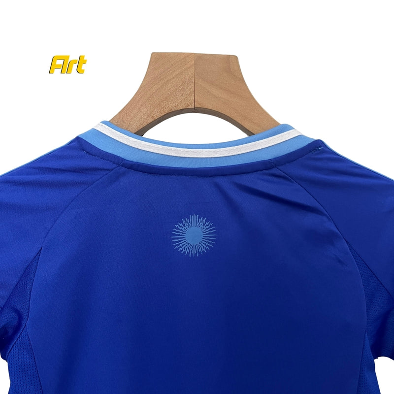 Conjunto Argentina II Away Infantil 24/25 - Azul