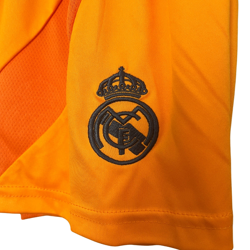 Conjunto Real Madrid II Reserva 24/25 Versão Torcedor Away - Kit de Futebol Infantil