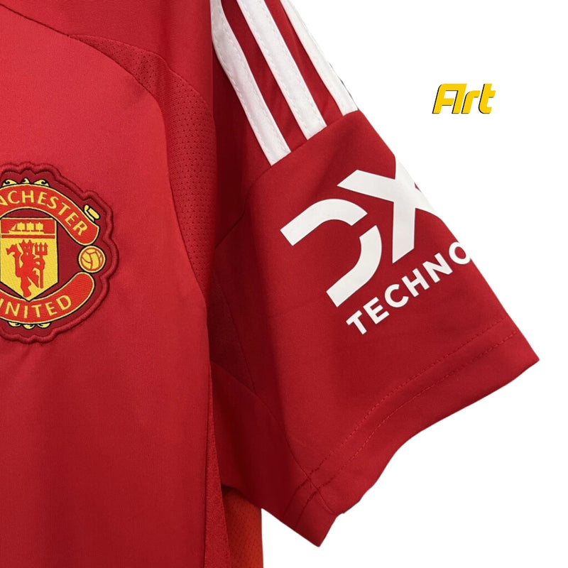 Camisa Manchester United Home 24/25 Torcedor Adidas Masculina - Vermelha