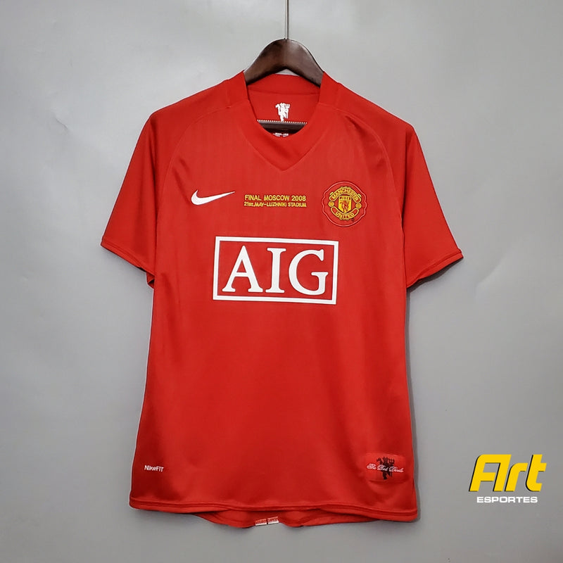 Camisa Manchester United Retrô 2007/08 Nike