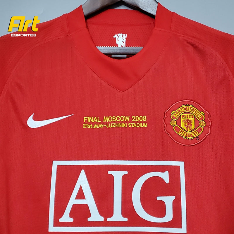 Camisa Manchester United Retrô 2007/08 Nike