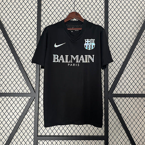 Camisa Barcelona Concept Balmain 23/24 Lançamento Holografico