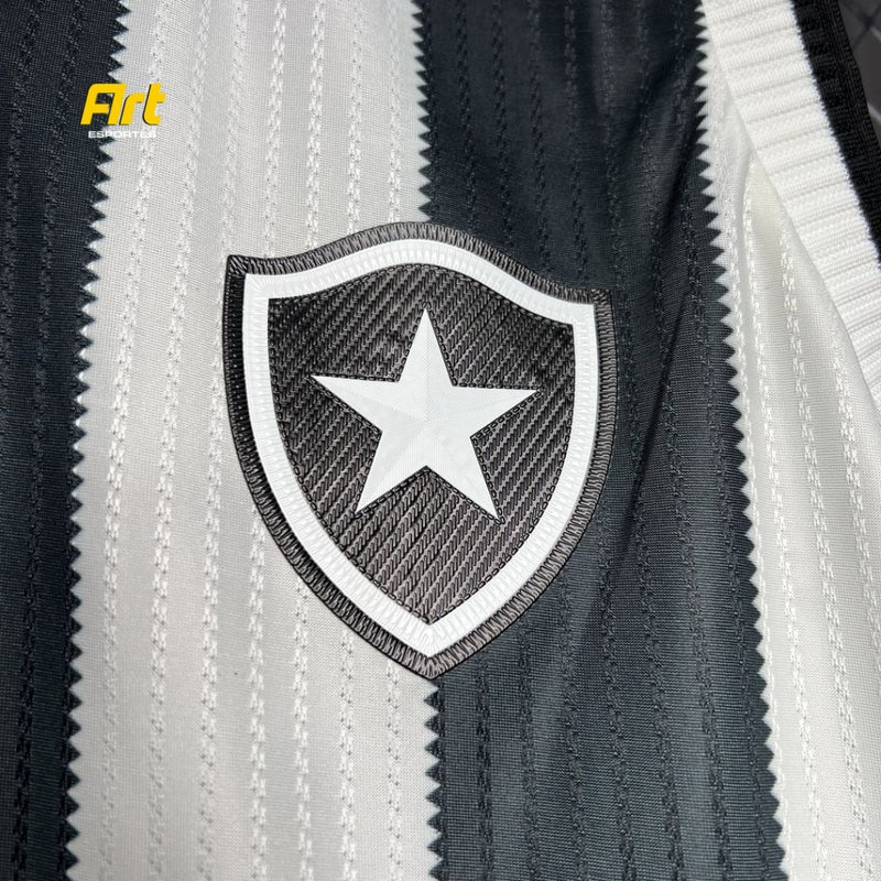 Regata Botafogo Home I 2024/25 - Preto e Branco