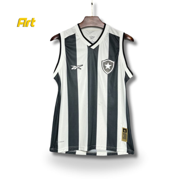 Regata Botafogo Home I 2024/25 - Preto e Branco