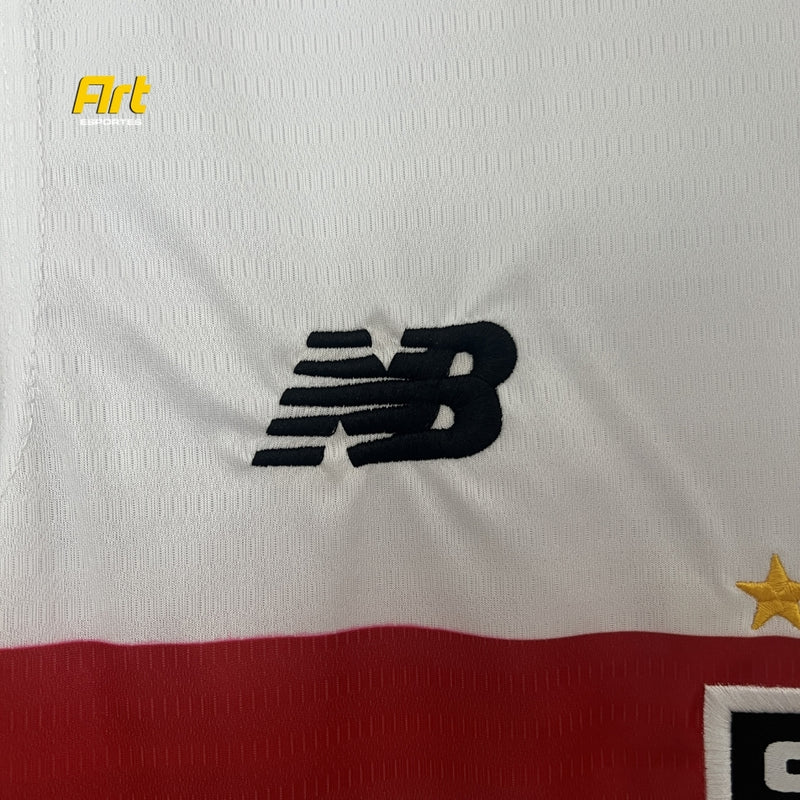 Regata São Paulo Home I 2024/25 - Versão Torcedor Branco