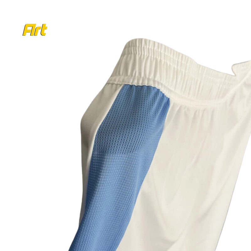 Shorts Argentina Home 2024/25 Adidas - Versão Torcedor Branco