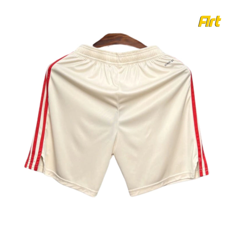 Shorts Bayern de Monique Third 2024/25 Adidas - Versão Torcedor Bege