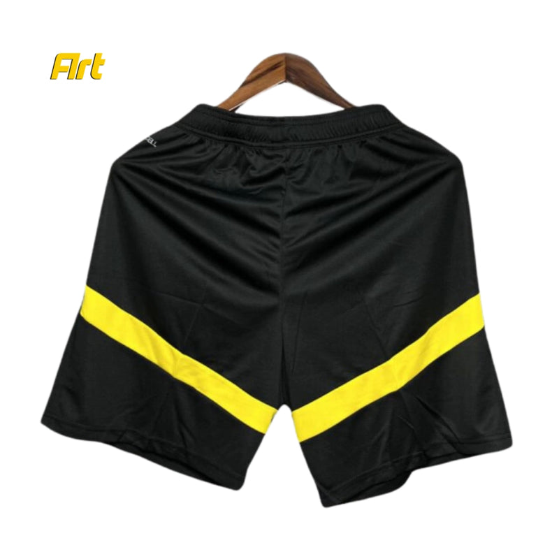 Shorts Borussia Home 2024/25 Puma - Versão Torcedor Preto