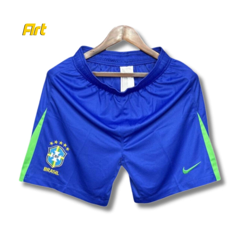 Shorts Brasil Home 2024/25 Nike - Versão Torcedor Azul