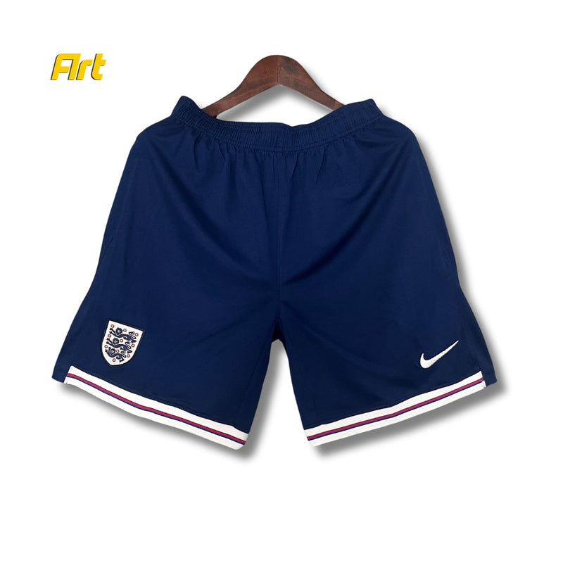 Shorts Inglaterra Home 2024/25 Nike - Versão Torcedor Azul