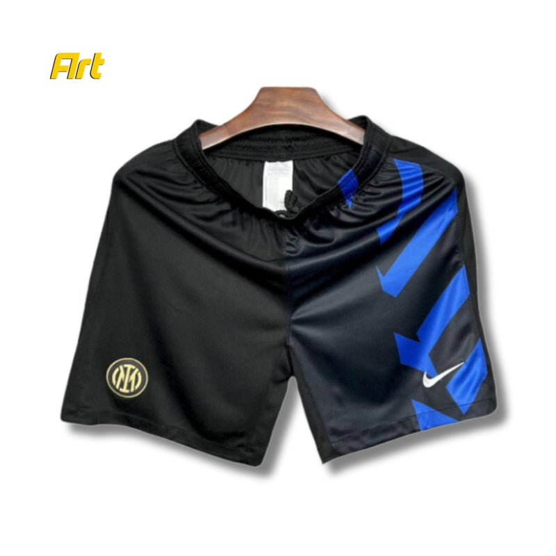 Shorts Inter de Milão Home 2024/25 Nike - Versão Torcedor Preto