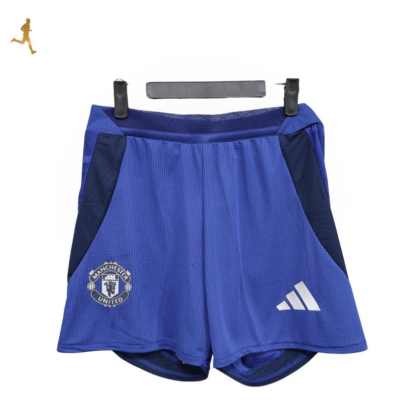 Shorts Manchester United II 24-25 Away Versão Jogador Azul 24/25