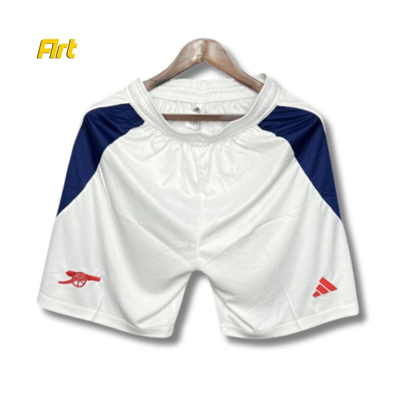 Shorts Arsenal Home 2024/25 Adidas - Versão Torcedor Branco