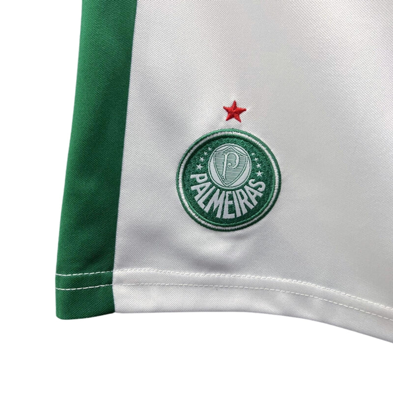 Shorts Palmeiras Home 2024/25 Puma - Versão Torcedor Branco