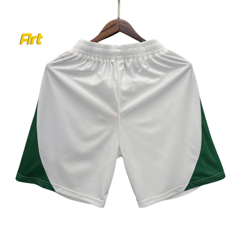 Shorts Palmeiras Home 2024/25 Puma - Versão Torcedor Branco