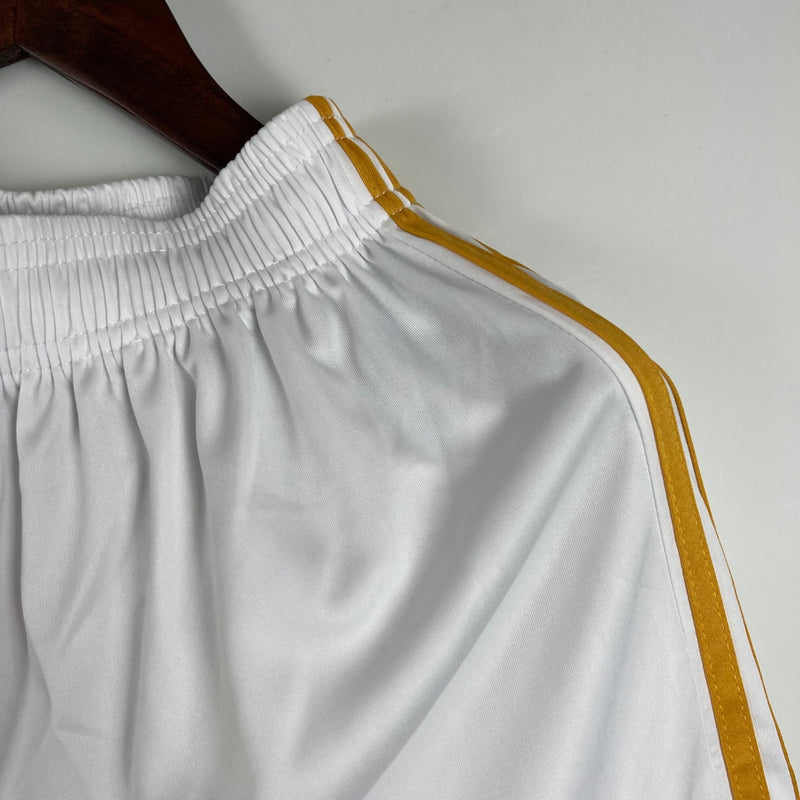 Shorts Real Madrid Home 2023/24 Adidas - Versão Torcedor Branco