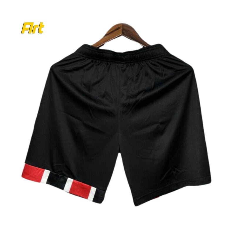 Shorts São Paulo Away 2024/25 NB - Versão Torcedor Preto