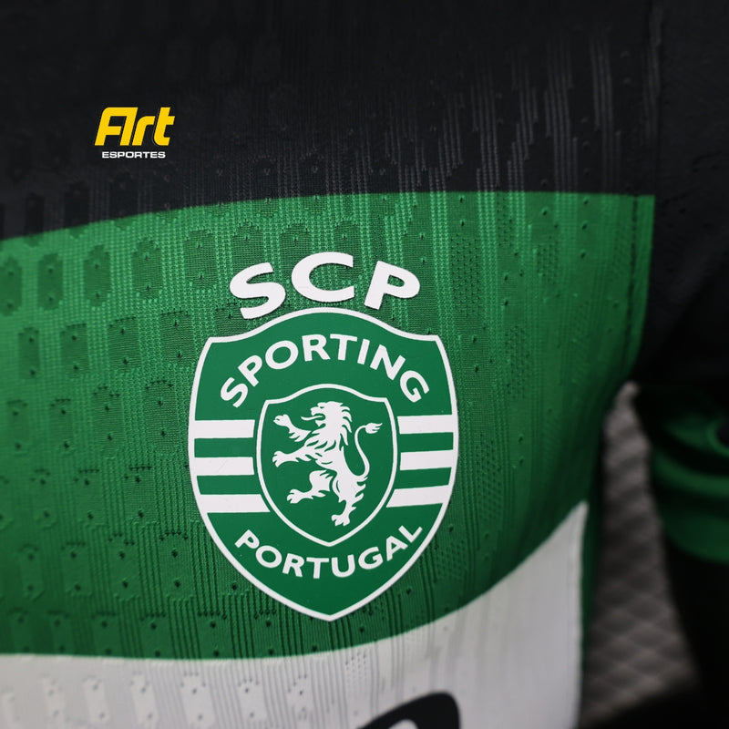 Camisa Sporting Lisboa Versão Jogador Nike Home 2024/25