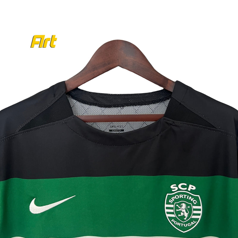 Camisa Sporting I Home 24/25 Nike - Versão Torcedor Verde e Preto