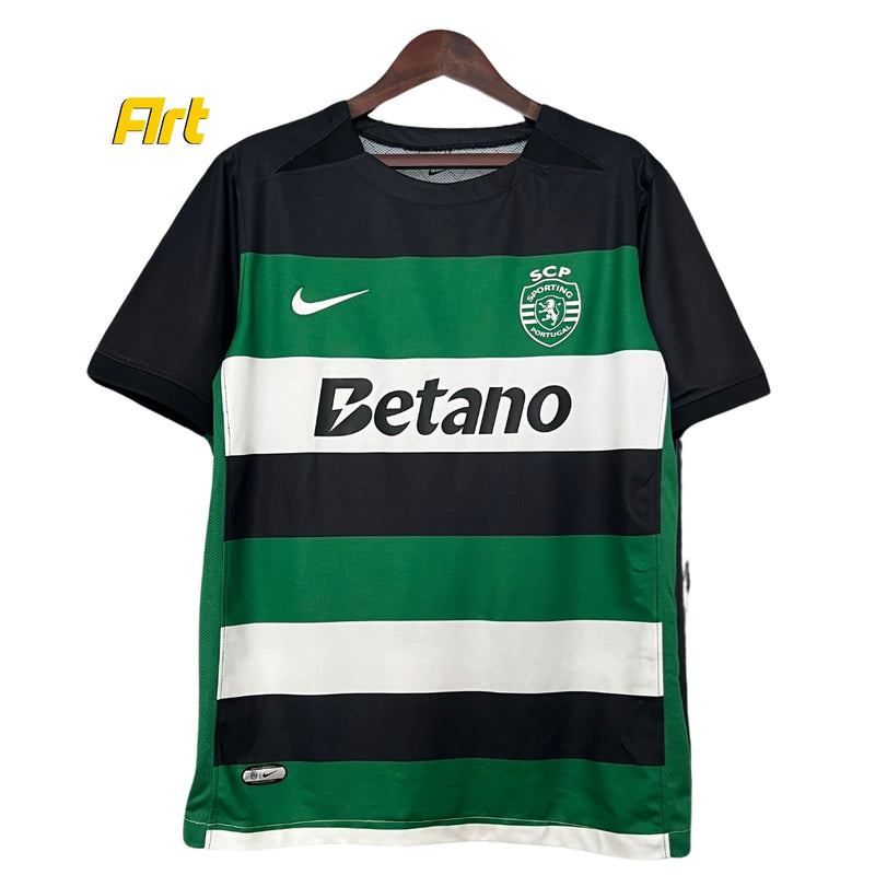 Camisa Sporting I Home 24/25 Nike - Versão Torcedor Verde e Preto