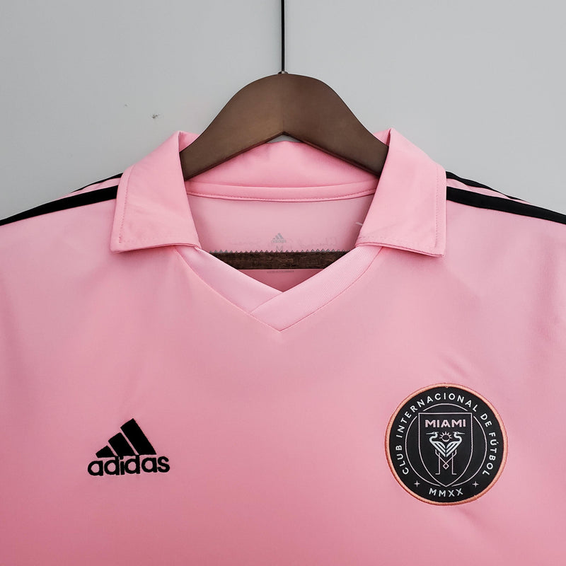 camisa-inter-miami-titular-versão-torcedor-rosa-polo-bordado-manga-curta-22-23-