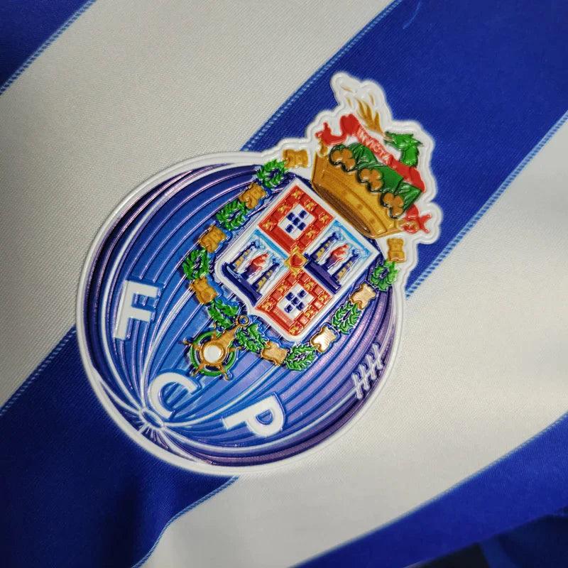 Camisa FC Porto Versão Jogador New Balance Home Azul e Branco 2022/23