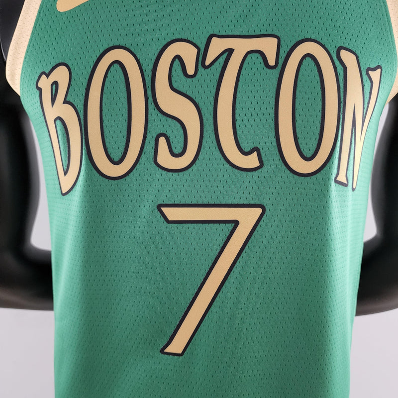 regata-de-basquete-boston-celtics-verde-amarelo-7-11-0-tatum-brown-irving-manequim-preto-versão-torcedor