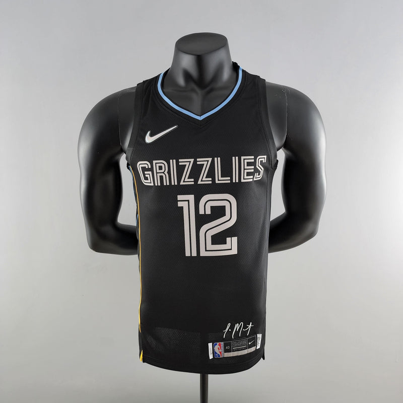 Camiseta Esportiva Grizzlies 12 Ja Morant