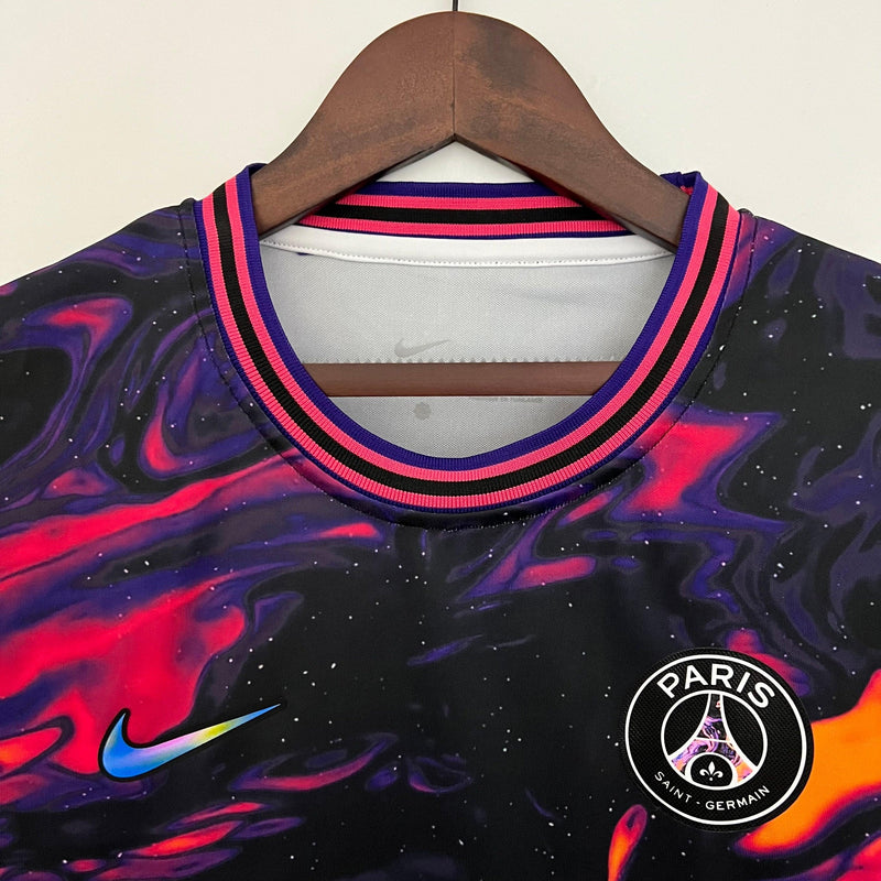 Camisa Paris Saint-Germain PSG Edição Especial 23/24 - Versão Torcedor Colorida