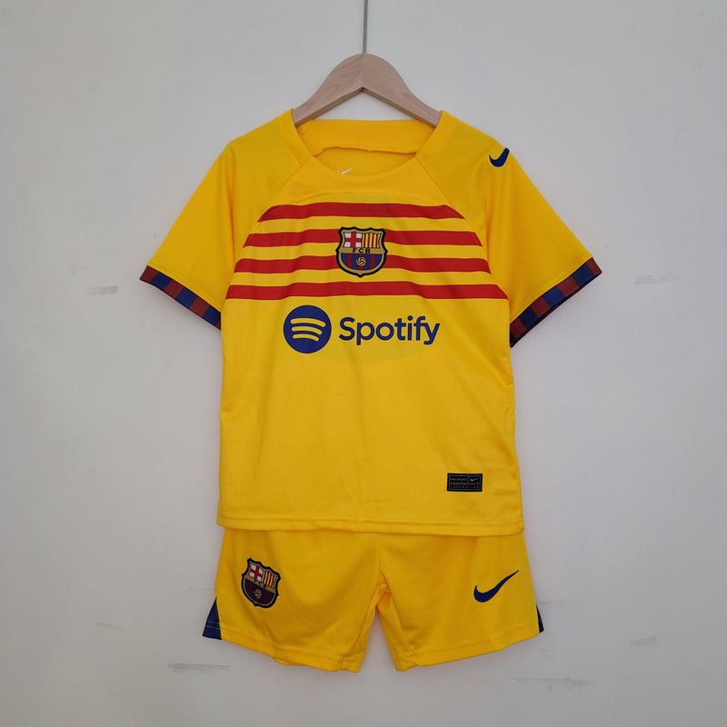 Kit Infantil Futebol Barcelona 22/23