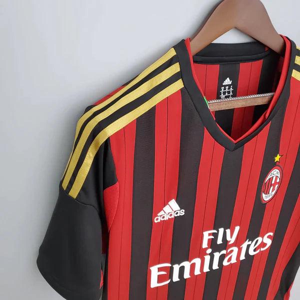 Camisa Retrô Milan I Titular Adidas Home 2013/14