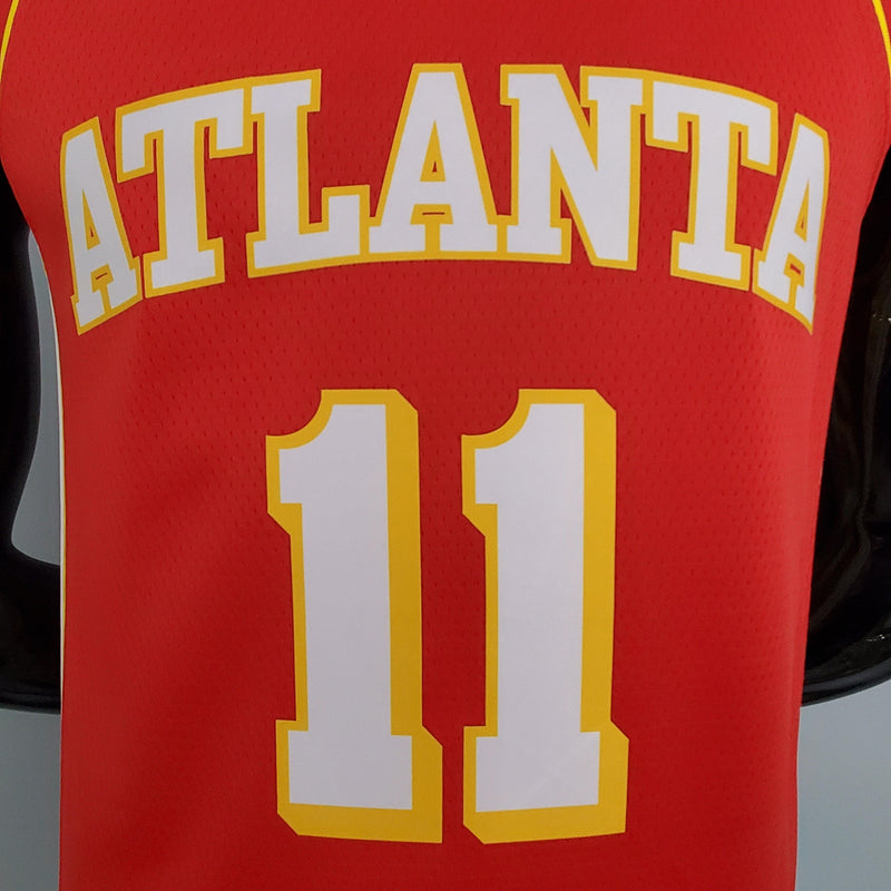 regata-de-basquete-atlanta-hawks-young-11-manequim-preto-fundo-branco