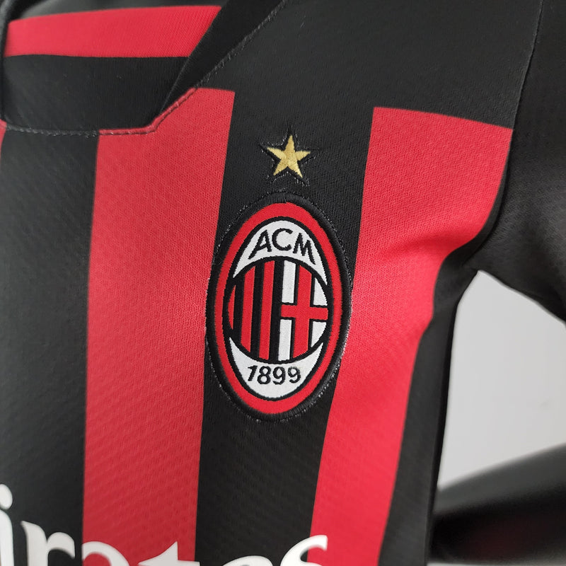 Kit Infantil Futebol Milan 22/23