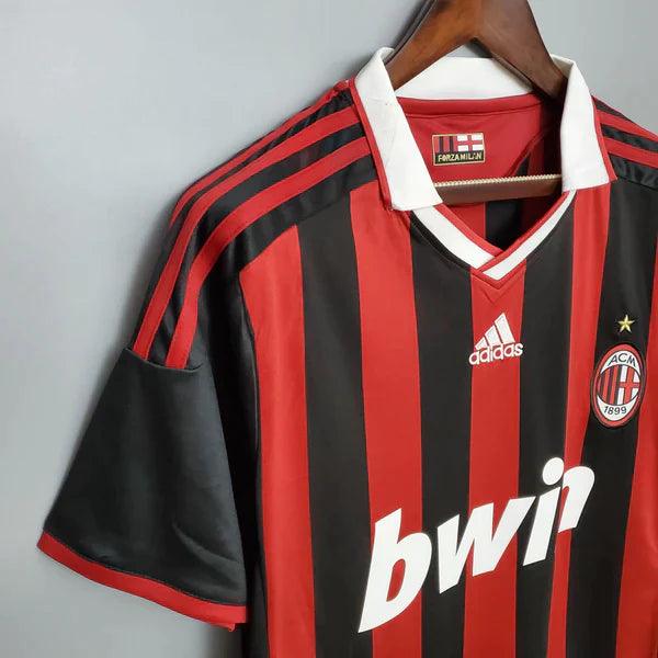 Camisa Retrô Milan I Adidas Home 2009/10 - Bwin