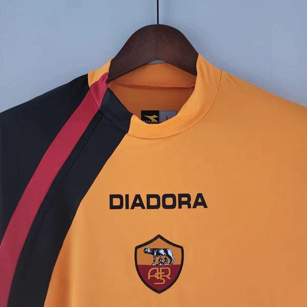 camisa-roma-retrô-2005-2006-laranja-preto-vermelho
