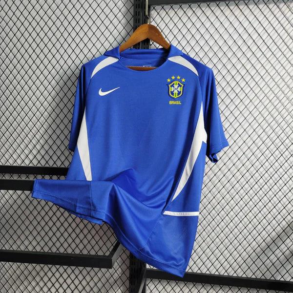 camisa-brasil-retrô-2002-azul-branco-gola-polo-ronaldinho-ronaldo-copa-do-mundo